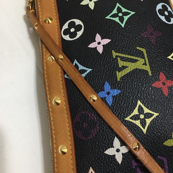 Authentic Louis Vuitton Multicolor Pochette - Picture 8 of 8
